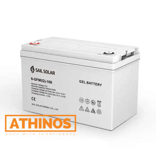 12V 100AH Deep Cycle Solar Gel Battery