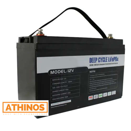 Lithium Iron Phosphate Battery 12.8V 200Ah - 2560Wh