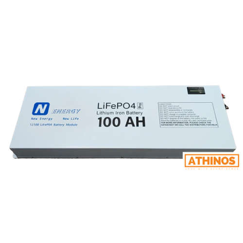 Nenergy 1.28KWh 12V Lithium-ion LiFePo4 Battery 100Ah