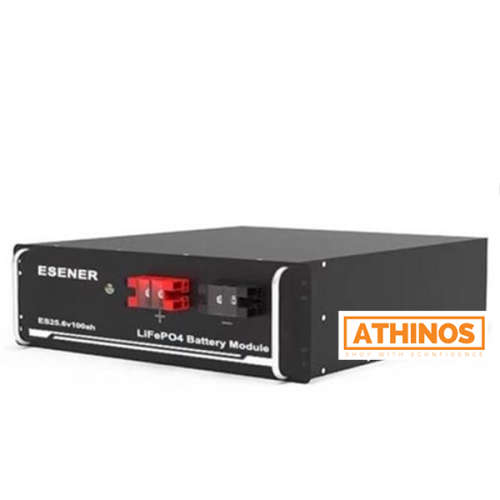 Esener 25.6V 100Ah Lifepo4 Single Battery Module