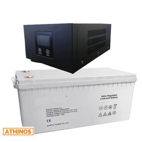 1KW Pure Sinewave Combo with Gel Battery (Solar Ready)
