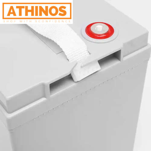 Set of Two: 12V 100AH Deep Cycle Solar Battery