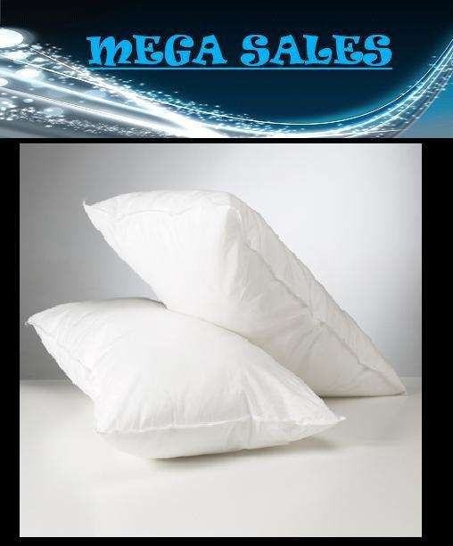 2 PACK PILLOW - SUPER BOUNCY - NON ALLERGENIC