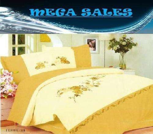 6 PCE DUVET COVER SETS - DOUBLE SIZE