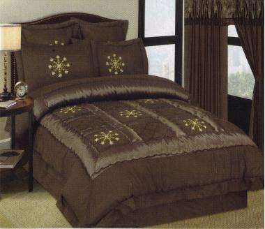10 PCE EXQUISITE QUILTED/COMFORTER SET - QUEEN