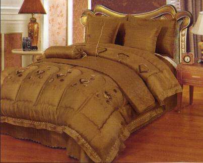 8 PCE MAJESTIC QUILTED/COMFORTER SET - DOUBLE