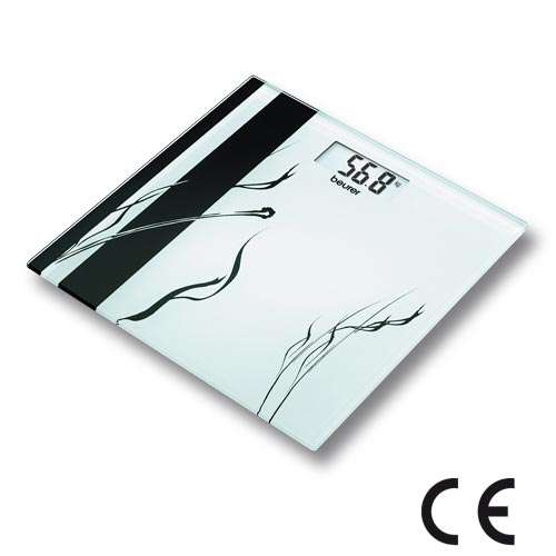 BEURER GLASS SLIM SCALE - BATHROOM SCALE
