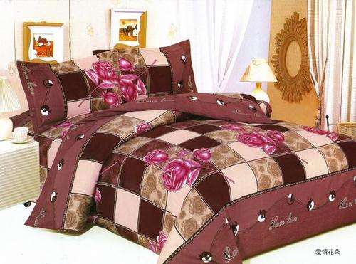 6 PCE COTTON BLEND DUVET COVER SETS - QUEEN SIZE