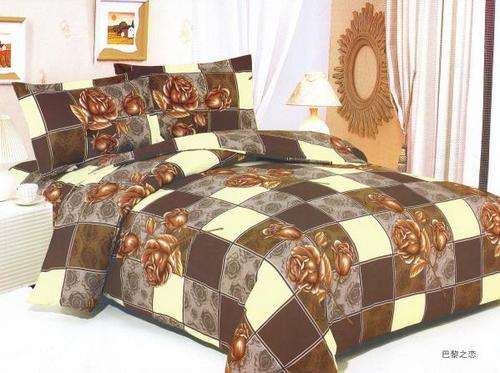 6 PCE COTTON BLEND DUVET COVER SETS - QUEEN SIZE