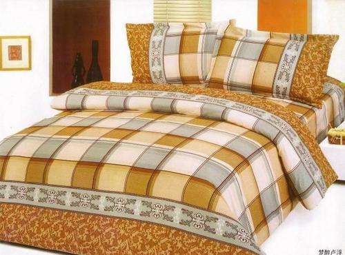 6 PCE COTTON BLEND DUVET COVER SETS - QUEEN BED SIZE