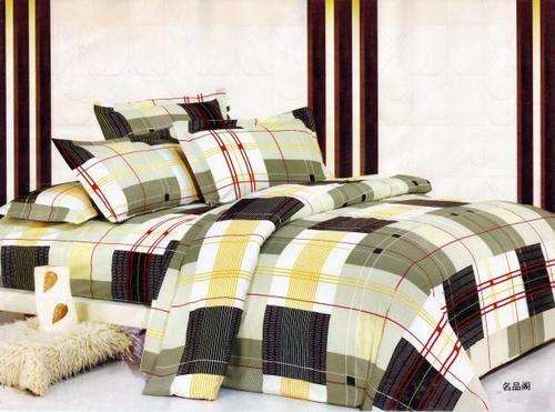 6 PCE COTTON BLEND DUVET COVER SETS - QUEEN BED SIZE