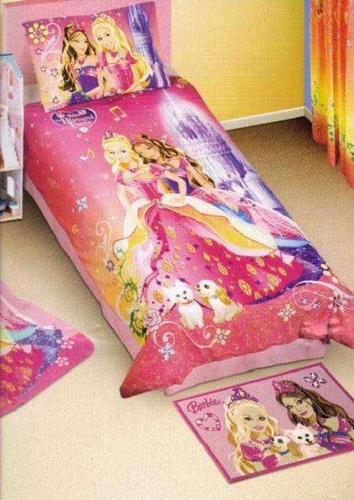 BARBIE DIAMOND CASTLE DUVET SET - SINGLE BED - KIDS BED LINEN