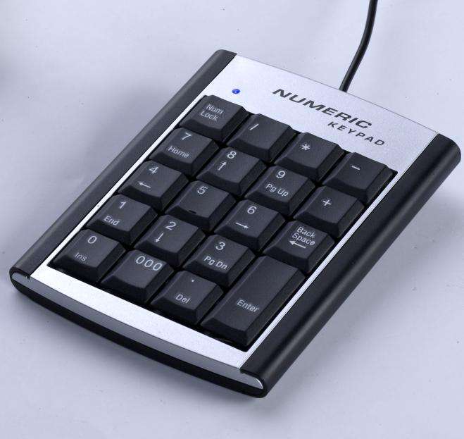 Portable USB Numeric Keypad PC for Laptop Notebook etc - NEW