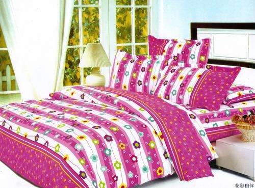 100% COTTON - 6 PCE PURE COTTON DUVET COVER SETS - QUEEN BED SIZE