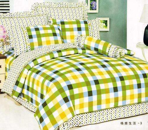 6 PCE COTTON BLEND DUVET COVER SETS - QUEEN BED SIZE