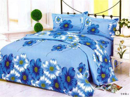 6 PCE COTTON BLEND DUVET COVER SETS - QUEEN BED SIZE