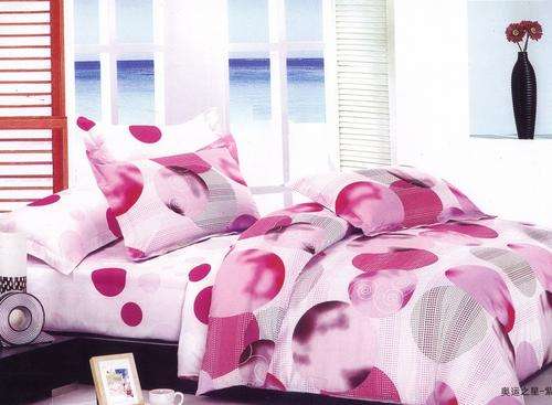 6 PCE COTTON BLEND DUVET COVER SETS - QUEEN BED SIZE
