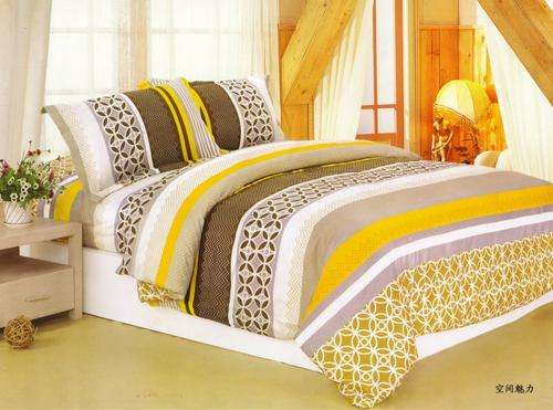 10 PCE COTTON BLEND DUVET COVER SETS - DOUBLE BED SIZE