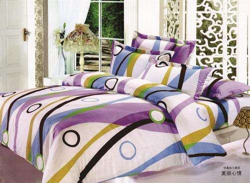 100% COTTON - 6 PCE PURE COTTON DUVET COVER SETS - DOUBLE BED SIZE