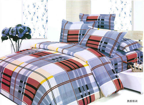 100% COTTON - 6 PCE PURE COTTON DUVET COVER SETS - QUEEN BED SIZE