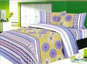 6 PCE SEERSUCKER DUVET COVER SETS - QUEEN BED SIZE