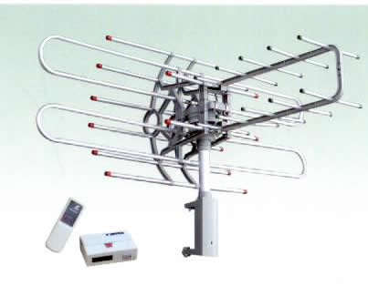 TV REMOTE CONTROLLED ROTATING OUTDOOR ANTENNA - AERIAL