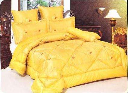 10 PCE ELEGANT QUILTED/COMFORTER SET - QUEEN