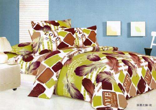 100% COTTON - 6 PCE PURE COTTON DUVET COVER SETS - QUEEN BED SIZE