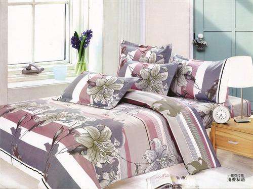 100% PURE COTTON 6PCE DUVET COVER SETS - QUEEN BED SIZE