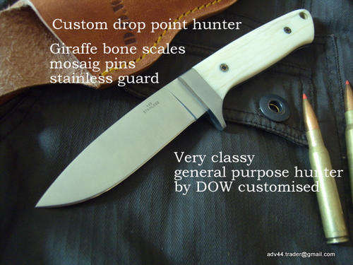 Drop point hunter custom