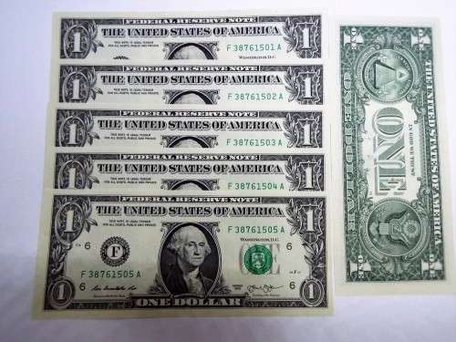NICE UNC 1 $$$ BILLS X 20