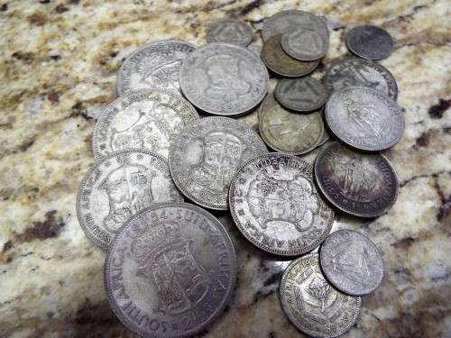 WOW 130 GRAMS OF SILVER coins  @R1 START