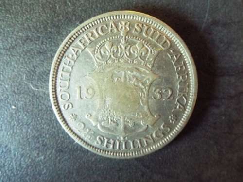 nice 1932 2/5 shilling .800 silver coin