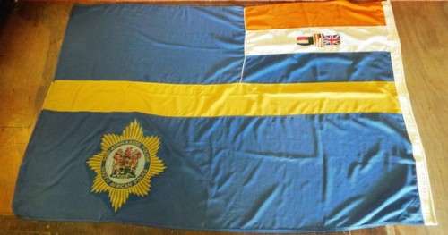 nice big ols SAPS FLAG  Good Condition