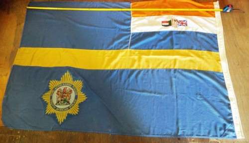 nice big ols SAPS FLAG  Good Condition