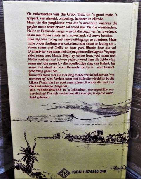 ,SKAARS AFRICANA ,,,DIE WEESKINDERS