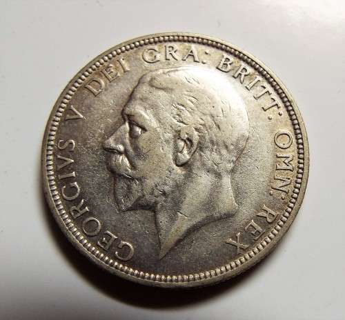 NICE  SILVER George V 1929 Florin