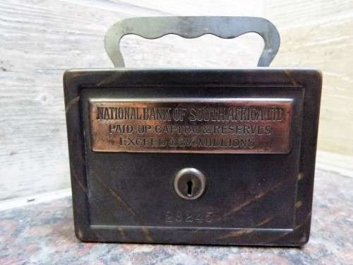 RARE ,,,,National Bank of South Africa Ltd. Money Box