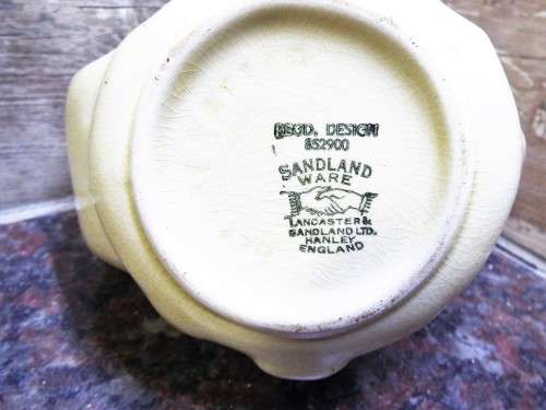 Vintage LANCASTER SANDLAND Ware BEFORE AND AFTER Toby Style Shaving Mug Rare No 852900