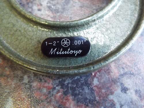 Mitutoyo 1-2inches x.0001inches ratc Stop Mitutoyo Outsde Micrometr