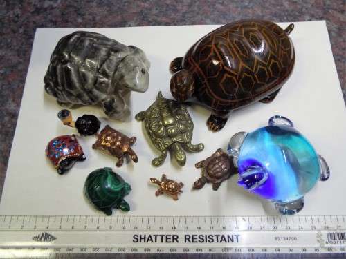 WOW  COLLECTION OF 10 tortoises as 1 lot