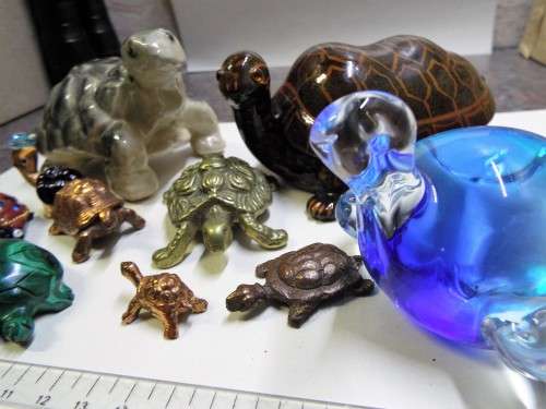 WOW  COLLECTION OF 10 tortoises as 1 lot