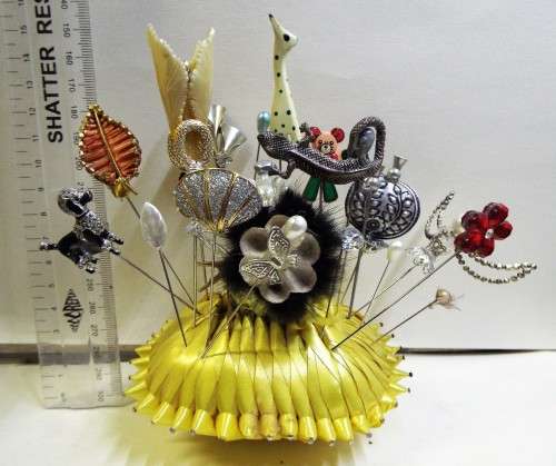 VINTAGE hat pins over 20