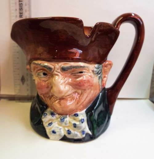 BIG BIG ROYAL DOULTON Character Jug "Old Charley" Toby Mug
