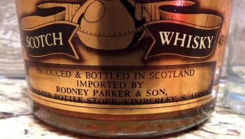 VINTAGE SUPER RARE ,,,GLEN BURN 12 YEARS OLD SCOTCH WISKY   ,,,BOTTLED IN THE 1970s