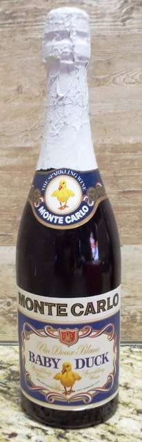 VINTAGE SUPER RARE ,,,MONTE CARLO BABY DUCK ,,WOW   ,,,BOTTLED IN THE 1970s