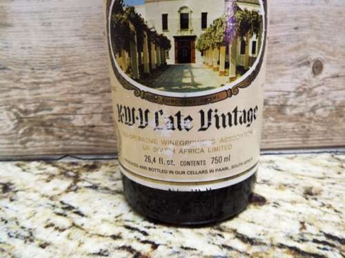 VINTAGE SUPER RARE ,,1976 k w v late vintage   ,,,BOTTLED IN THE 1970s