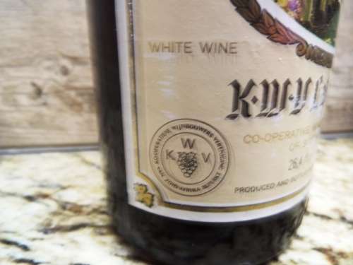 VINTAGE SUPER RARE ,,1976 k w v late vintage   ,,,BOTTLED IN THE 1970s