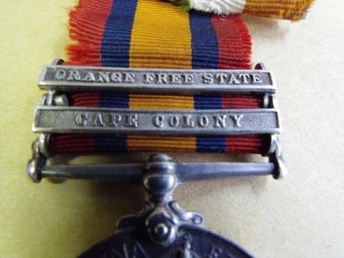 NICE Boer War QSA Medal issued to TPR ,,,W H EVERITT