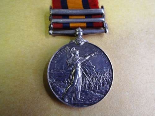 NICE Boer War QSA Medal issued to TPR ,,,W H EVERITT